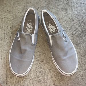 Grey Slide On Vans